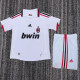 2009/2010 AC Milan Away Retro Kids Soccer Jersey