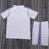 1988/1990 RM Home White Retro Kids Soccer Jersey