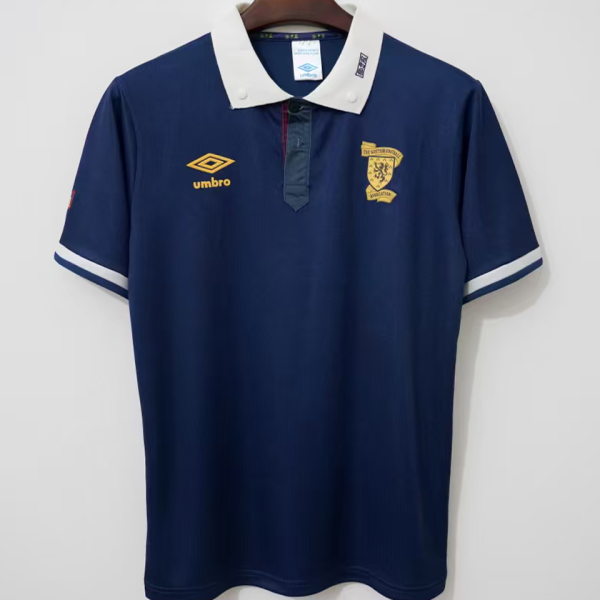 1988/1991 Scotland Home Retro Soccer Jersey