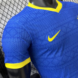 2026/27 Brazil Blue Special Edition Player Version Soccer Jersey
