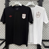 2026/27 Spain Black Casual Pure Cotton T-Shirt   T293