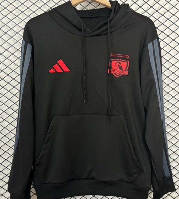 2026/27 Colo-Colo Blalck Hoody Training Sweater