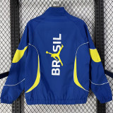 2026/27 Brazil Blue Windbreaker