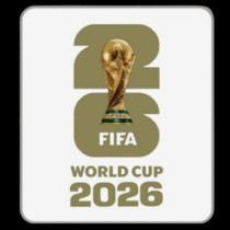 橡胶 FIFA WORLD CUP 2026 Rubber Patch Right Patch 右臂章 白底金字 (You can buy it alone OR tell us which jersey to print it on. )