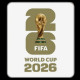 橡胶 FIFA WORLD CUP 2026 Rubber Patch Right Patch 右臂章 白底金字 (You can buy it alone OR tell us which jersey to print it on. )