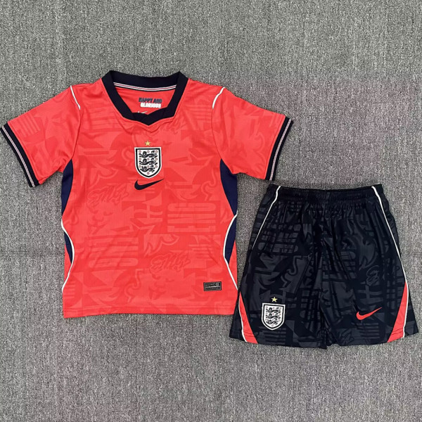 2026/27 England Away Red Kids Soccer Jersey