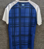 2016 Scotland Home Blue Retro Soccer Jersey