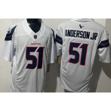 ANDERSON JR #51 Men's Houston Texans NFL Jersey 德州人    (3代）