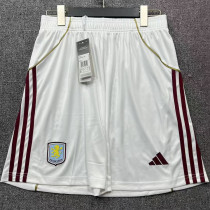 2025/26 Villa Home White Shorts Pants
