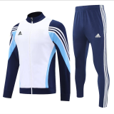 2026/27 AD~  White Baby Blue Jacket Tracksuit