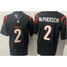 McPHERSON #2 Men's Cincinnati Bengals NFL Jersey 猛虎   (3代）