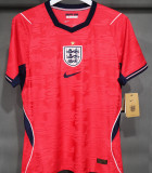 2026/27 England Away Red Player Version Soccer Jersey