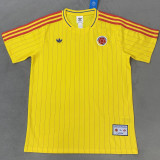 2026/27 Colombia Yellow Retro Style Training Jersey