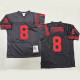 YOUNG #8 Men's San Francisco 49ers Retro NFL Jersey 49人