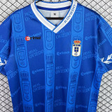 1998/1999 Real Oviedo Home Blue Retro Soccer Jersey