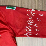 1996/1997 Deportivo Toluca Home Red Retro Long Sleeve Soccer Jersey 托卢卡