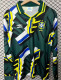 1994 Brazil Green GK Retro Long Sleeve Soccer Jersey