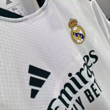 2026/27 RM Home White Player Version Long Sleeve Soccer Jersey