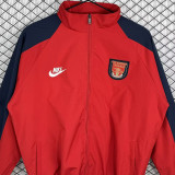 1996/1997 ARS Red Retro Windbreaker