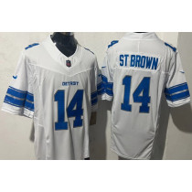 ST BROWN #14 Men's Detroit Lions NFL Jersey 雄狮     (3代）