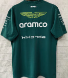 2026  Aston Martin F1 Green Team T-Shirt  (圆领 阿斯顿马丁)