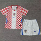 2026/27 Croatia Home Kids Soccer Jersey