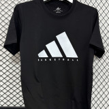 2026/27 AD Black Casual Pure Cotton T-Shirt   T294