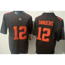 SANDERS #12 Men's Cleveland Browns NFL Jersey 布朗  (3代）