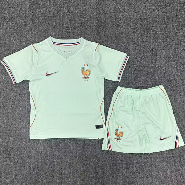 2026/27 France Away Kids Soccer Jersey