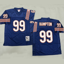 HAMPTON #99 Men's Chicago Bears Retro NFL Jersey 熊队