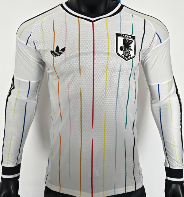 2026/27 Japan Away White Player Version Long Sleeve Jersey