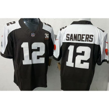 SANDERS #12 Men's Cleveland Browns NFL Jersey 布朗  (3代）