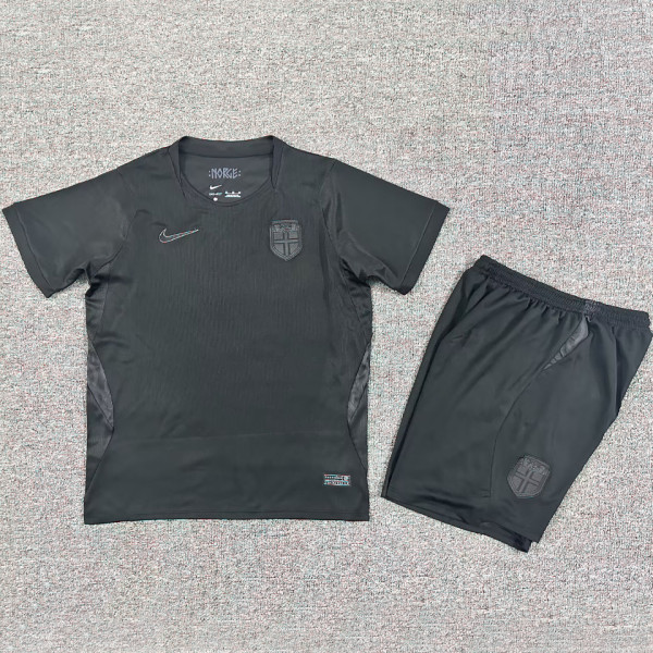 2026/27 Norway Away Black Kids Soccer Jersey