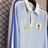 2026 France 120th Anniversary Long SLeeve Fans Soccer Jersey