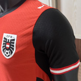 2026/27 Austria  Home Red Player Version Soccer Jersey