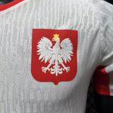 2026/27 Poland Home White Player Version Soccer Jersey