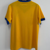 2017/2018 JUV Away Yellow Retro Soccer Jersey