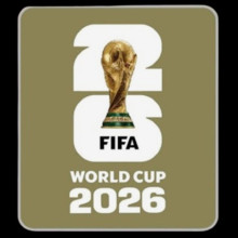 橡胶 FIFA WORLD CUP 2026 Rubber Patch Right Patch 右臂章 金底白字 (You can buy it alone OR tell us which jersey to print it on. )