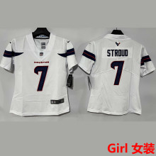 STROUD #7 Houston Texans Girl NFL Jersey 德州人