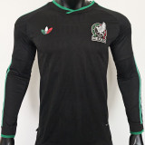 2026/27 Mexico Third Black Player Version Long Sleeve Soccer Jersey