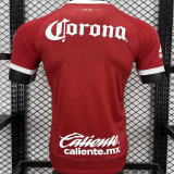 2026/27 Deportivo Toluca Red Player Version Soccer Jersey  托卢卡
