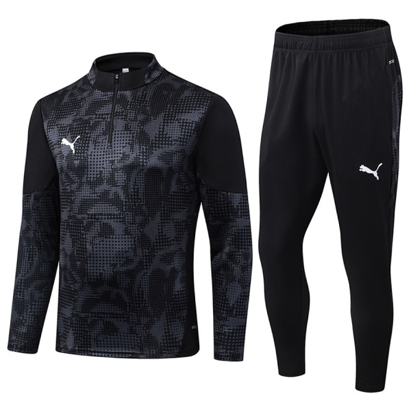 2026/27 Puma Black Sweater Tracksuit