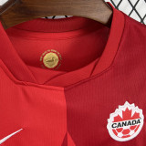 2026/27 Canada Home Red Kids Soccer Jersey