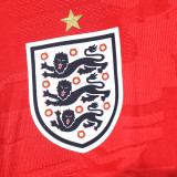 2026/27 England Away Red Player Version Soccer Jersey