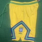 2026/27 Brazil Jordan Yellow Short Pants