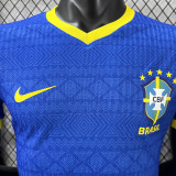 2026/27 Brazil Blue Special Edition Player Version Soccer Jersey