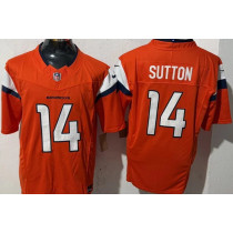SUTTON #14 Men's Denver Broncos NFL Jersey 野马   (3代）