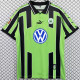 1999/2000 Wolfsburg Away Green Retro Jersey