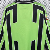 1999/2000 Wolfsburg Away Green Long Sleeve Retro Jersey