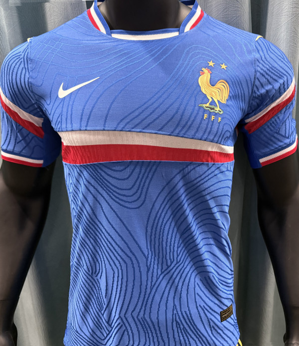 2026/27 France Special Edition Blue Player Version Soccer Jersey
